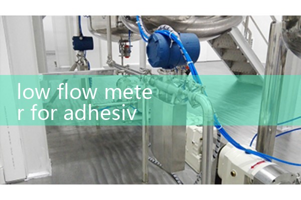 low flow meter for adhesive dispensing